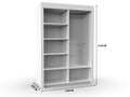 Lisbon 150cm_inside wardrobe view