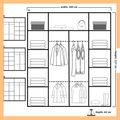 Royal Wardrobe inside 203cm