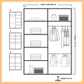Royal wardrobe inside 150/180cm